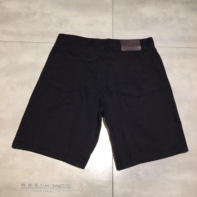 Givenchy五分褲 19春夏新款 紀梵希黑色男士休閒短褲  tzy1822